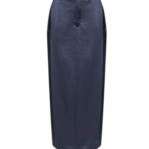 Rok Darleen - Kleur:  blauw satijn- Drykorn