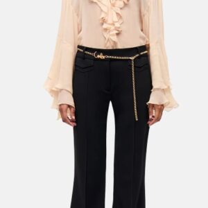 Cambio Fawn flap pocket  - kleur: zwart