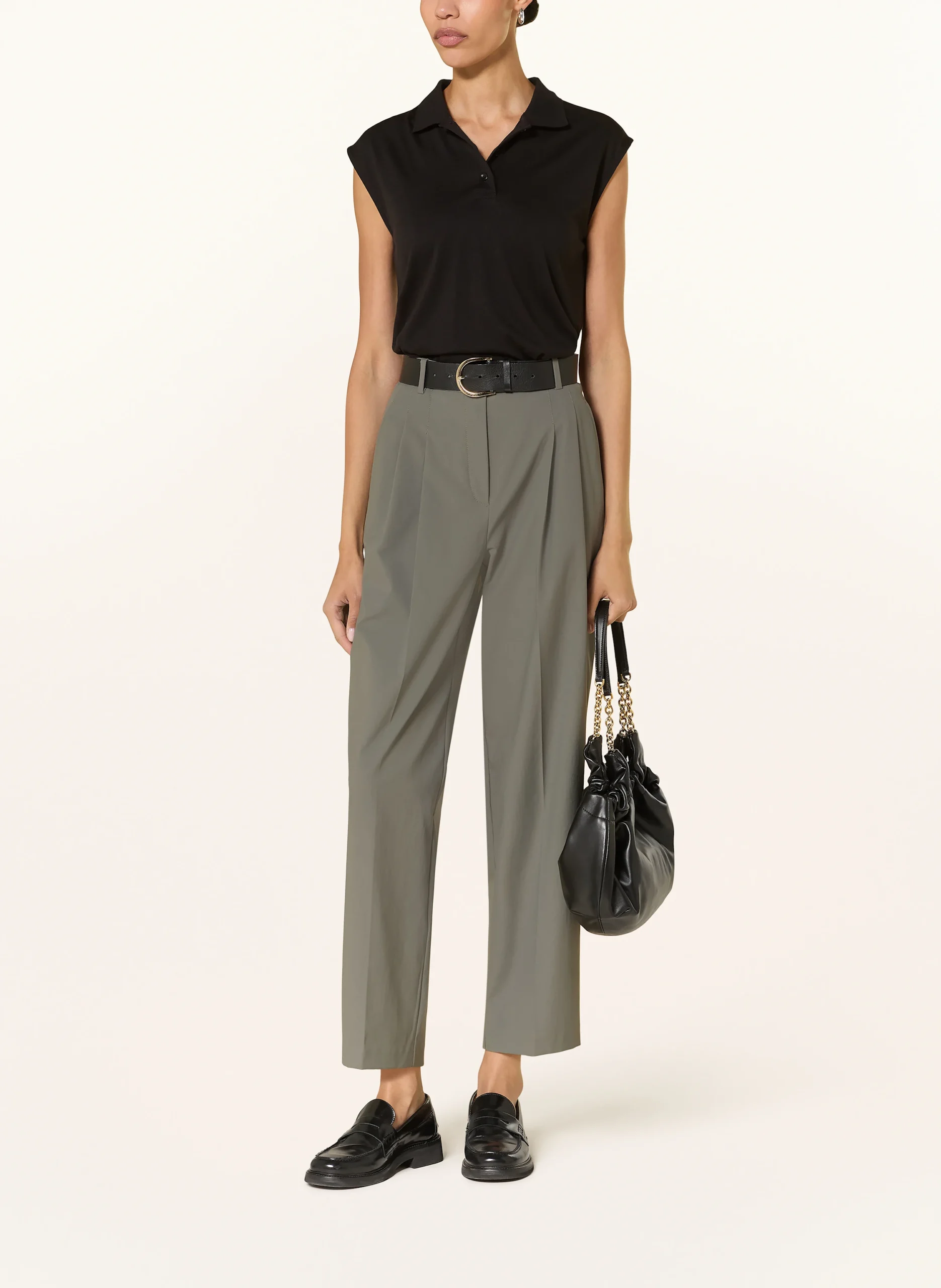Emilie - kleur: green herb- broek Cambio - Afbeelding 3