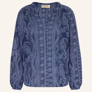 Mos Mosh -  MMGata Allo Blouse  - kleur blauw
