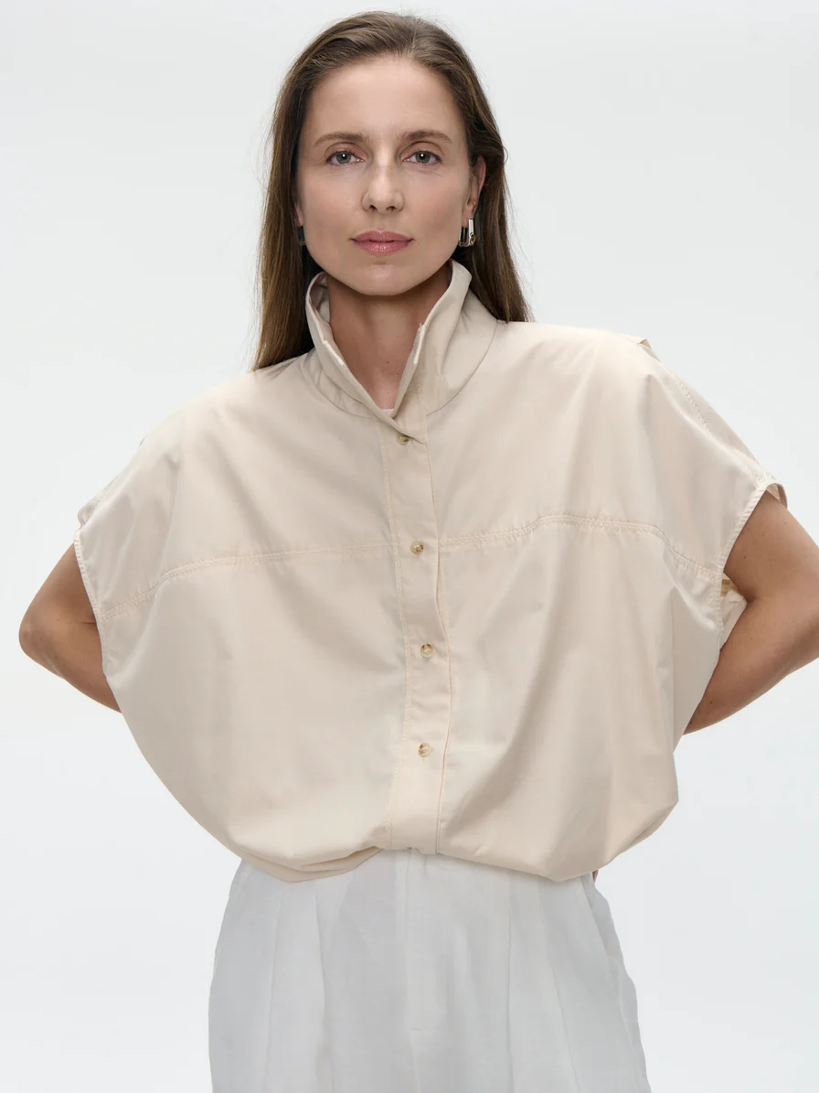 Anda oversized blouse- Jane Lushka - kleur: beige