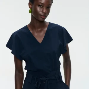 Ellis top technical jersey - Jane Lushka - kleur: blauw