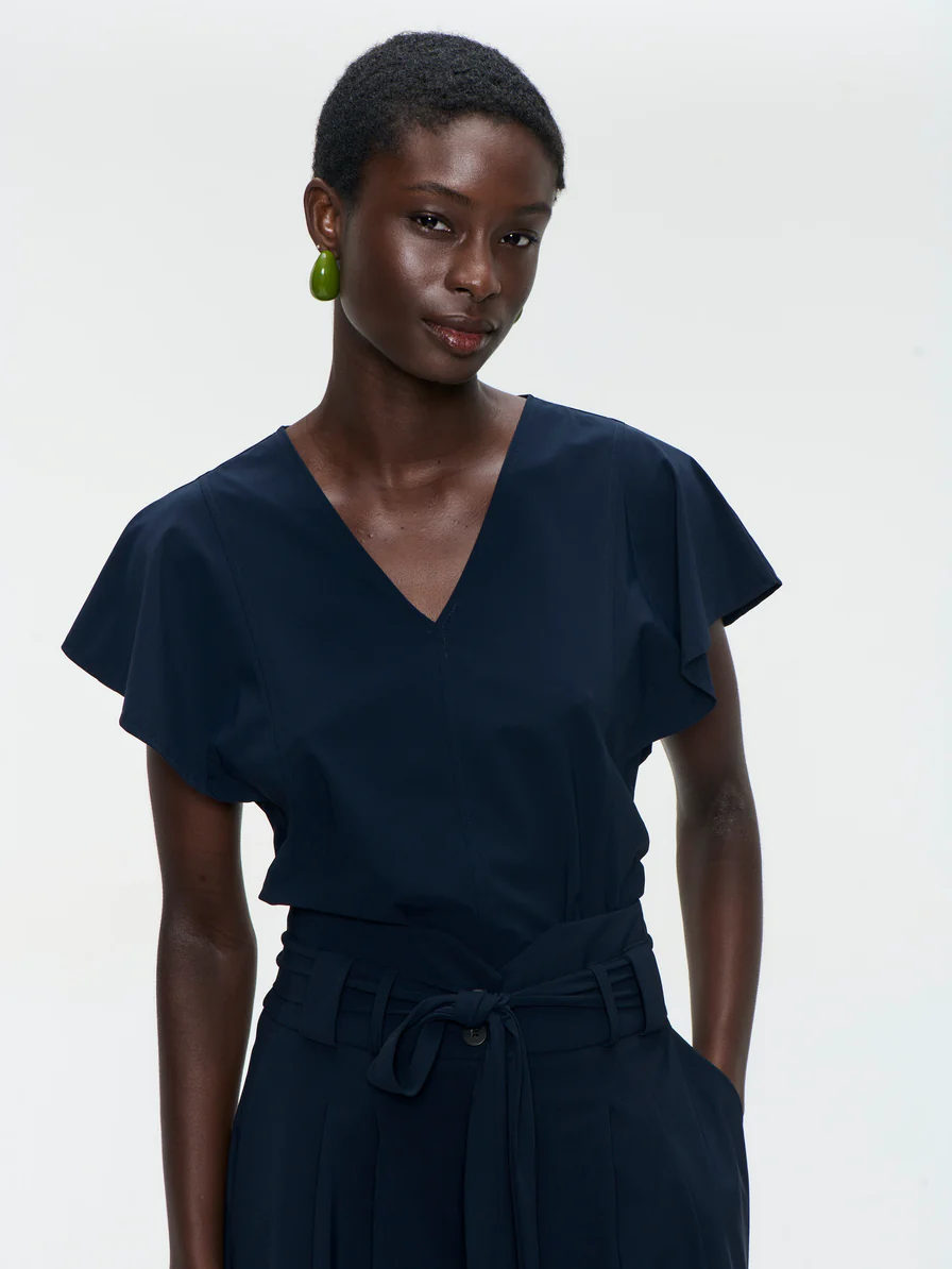 Ellis top technical jersey - Jane Lushka - kleur: blauw