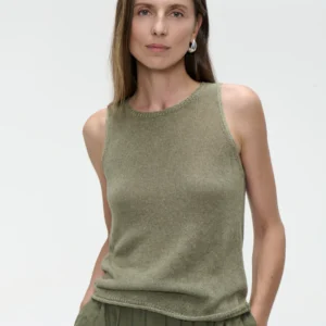 light viscose top - Jane Lushka - kleur: soft green