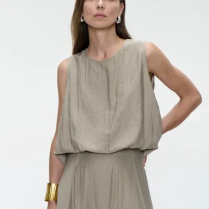 Top - Jane Lushka - kleur: desert