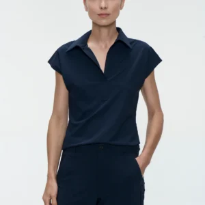 Kitty top technical jersey - Jane Lushka - kleur: blauw