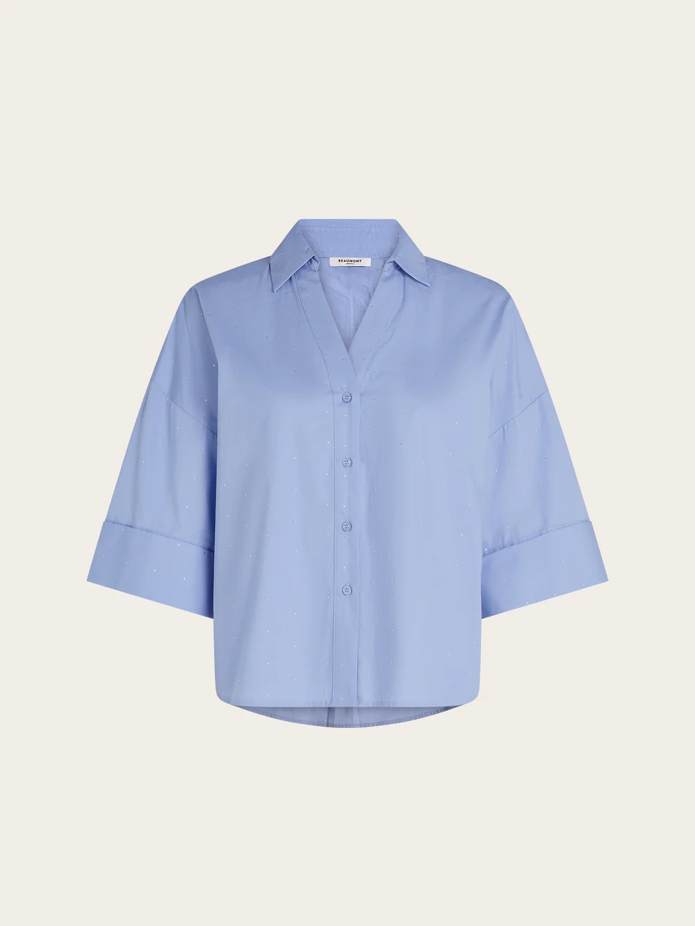 Ezra Blouse - Beaumont - kleur: heavenly blue - Afbeelding 7