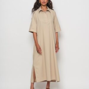 Pop - over dress - La Salle -  kleur:  zand