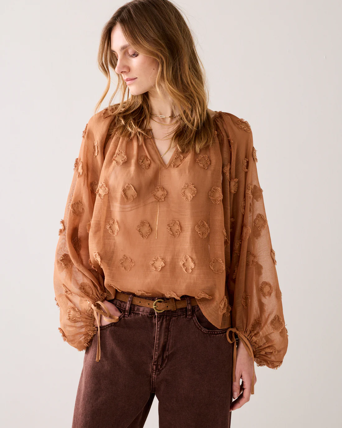 Top 3d – kleur camel – Summum