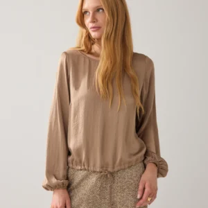 Top viscose - kleur beige - Summum